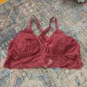 Red/Maroon Bralette